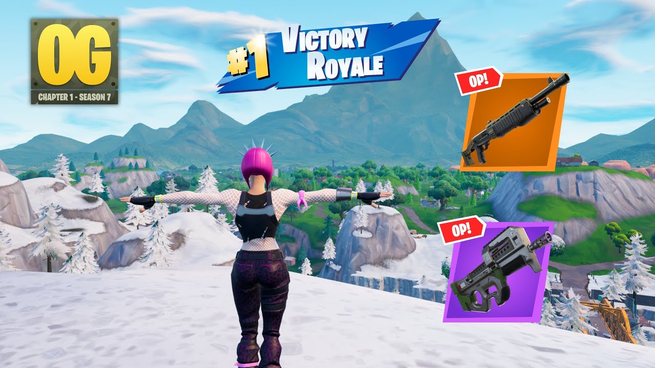 36 Kill Fortnite Solos "FORTNITE OG" | High Kill Fortnite OG Season 7 Gameplay (OG GRAPHICS)