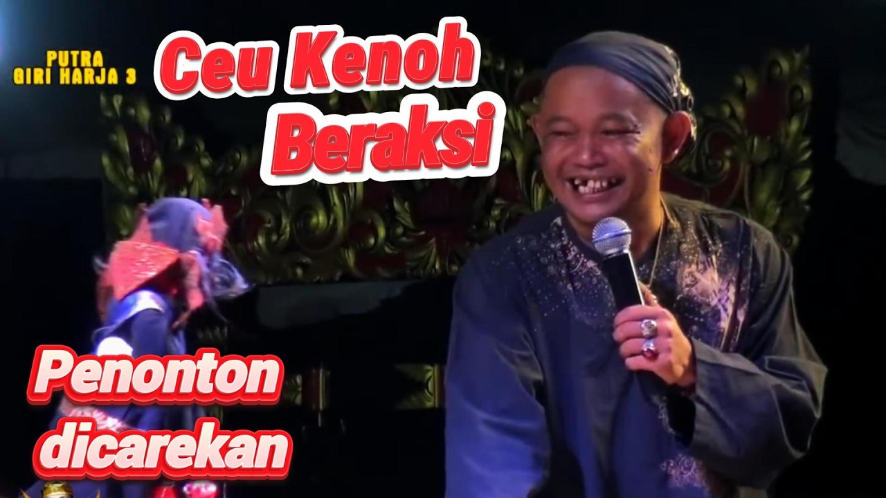 [KOCAK PARAH] Penonton Seuri Kadon di Carekan Ku Ohang - Bodoran Wayang Golek PGH3 H. Dadan Sunandar