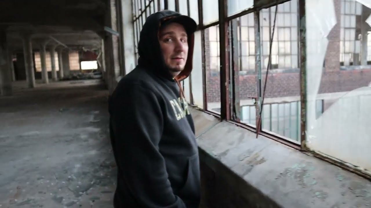 Found an Abandoned Factory (Homeless guy comes after bike) with Greg & Danny