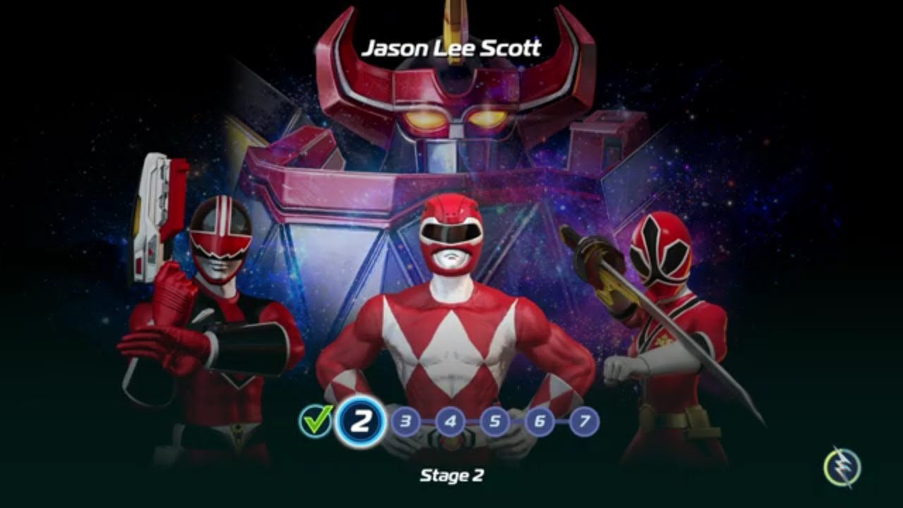 Power Rangers - Battle for The Grid Red Ranger Jason,Lauren Shiba,Quantum Ranger Eric Arcade Mode