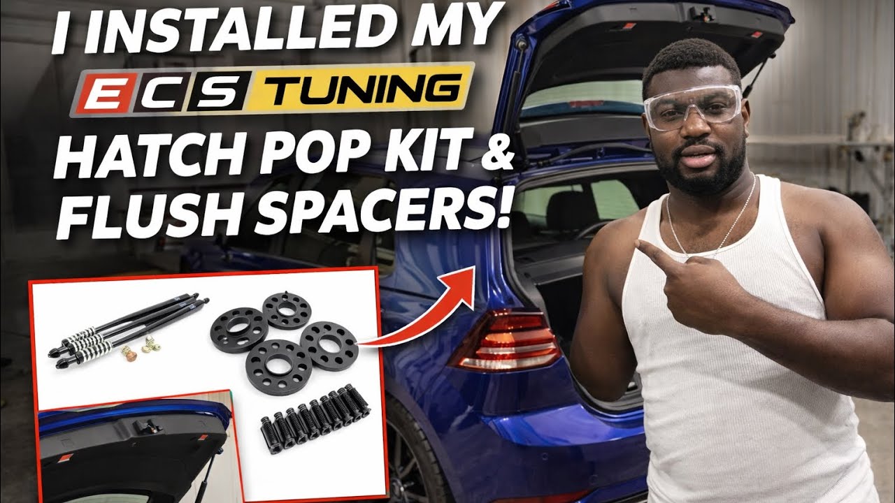 ECS Tuning Mods Installed on My Golf R MK7.5 🚗💨 | Hatch Pop + Flush Kit