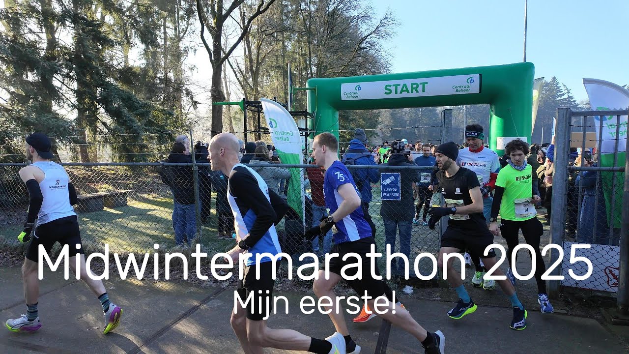 Midwinter Marathon Apeldoorn - Mijn allereerste!