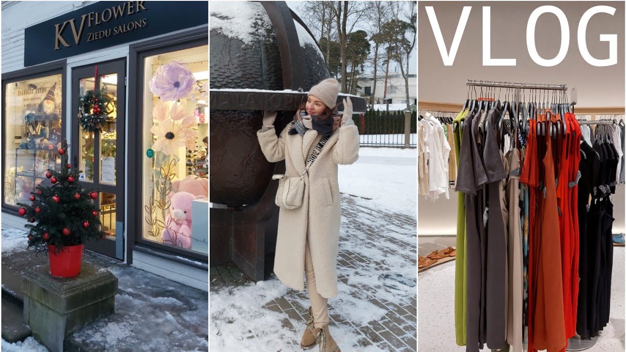 VLOG. Завтрак, зимняя Юрмала, находки в секонд хенде и распродажа в ZARA ❄️