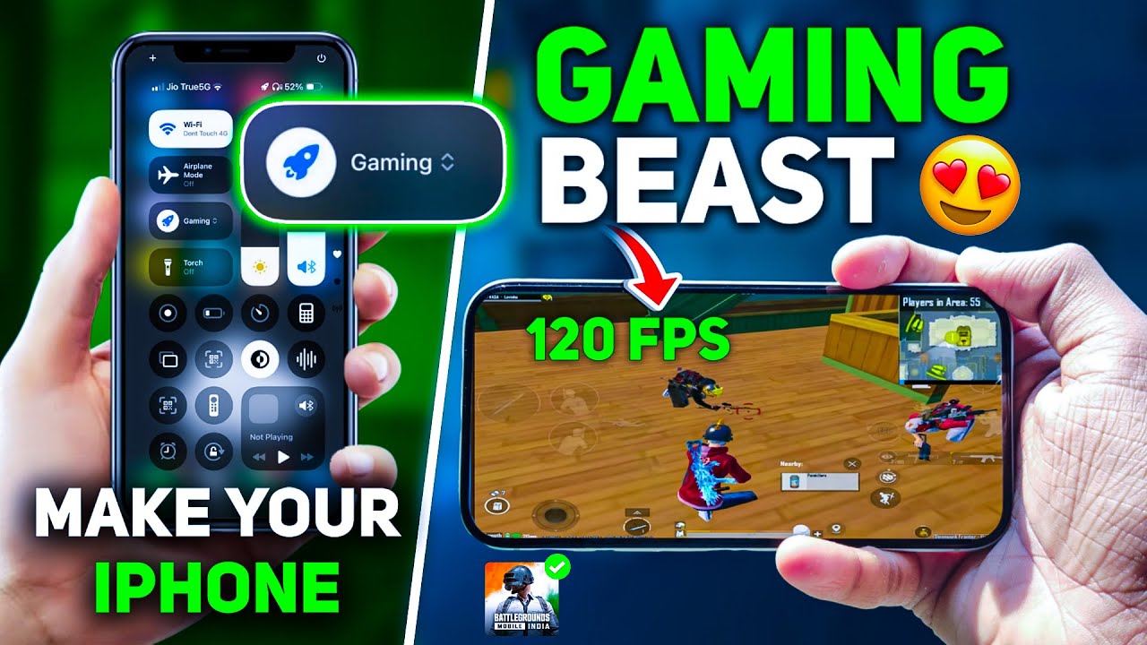 Make Your iPhone GAMING BEAST 🔥 iPhone Lag Problem fix bgmi |Best iphone settings for Gaming eSports