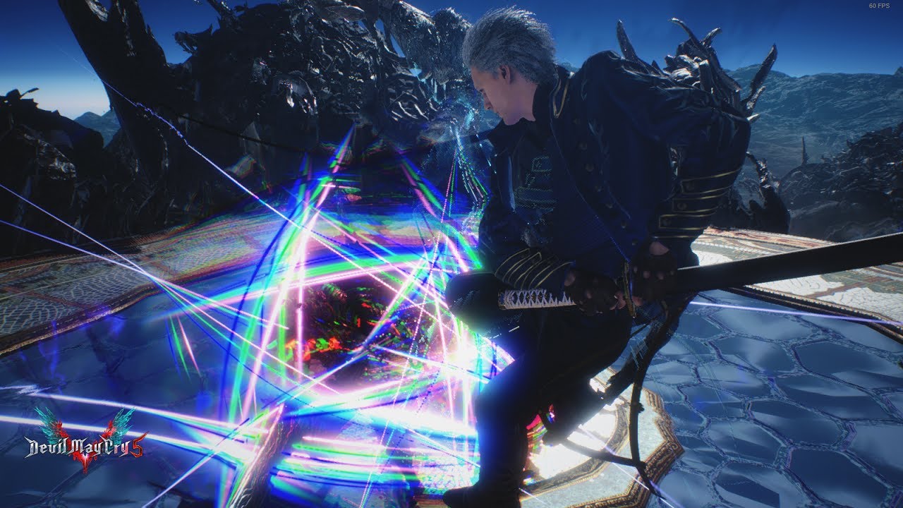 DMC5 Vergil Pulling JdC Mod Showcase Combo(Mod Made by Dobamaem, Combos by Woori Nuri)