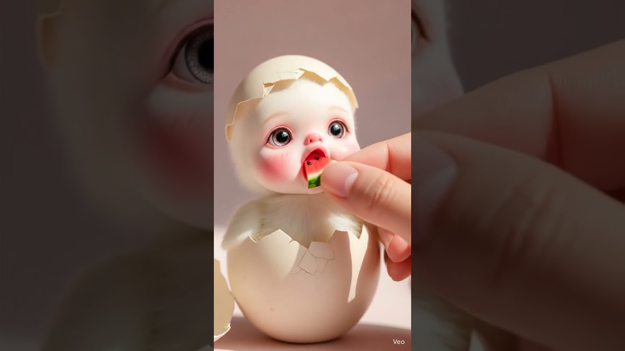 This AI Baby Chick Is Too Cute to Be Real 🐥😱 | AI Generated Shorts