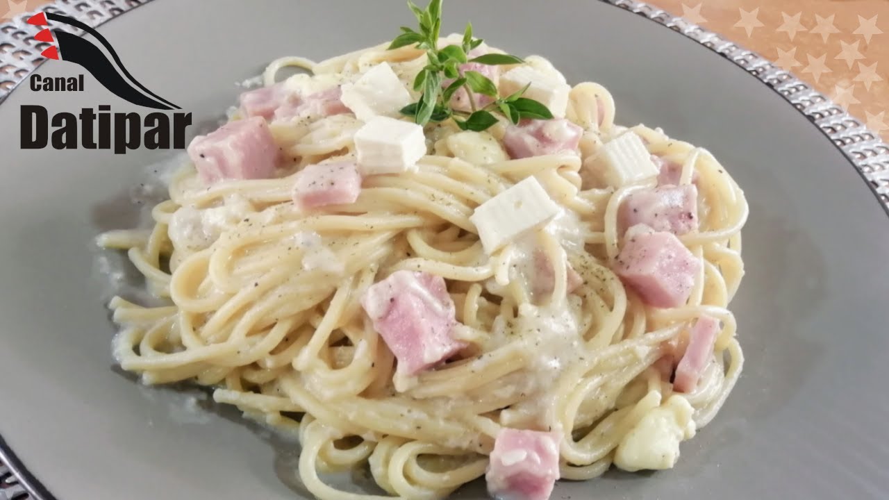 TALLARINES EN SALSA BLANCA DATIPAR