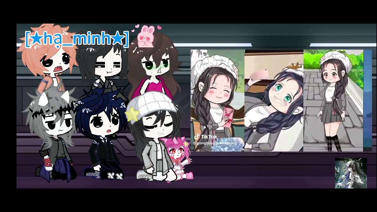 Thiên kim hóng drama react to [#gacha] [#fandomgau]