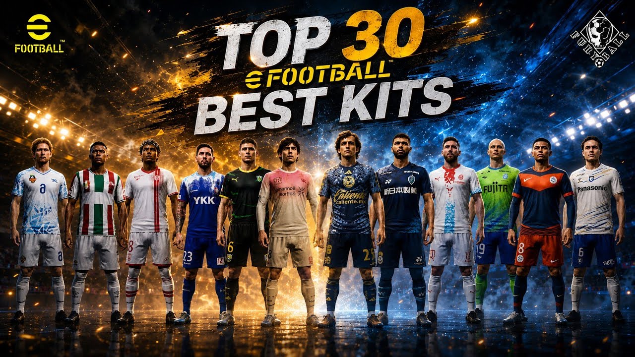 🔥 Top 30 BEST Kits in eFootball 2026! 😍