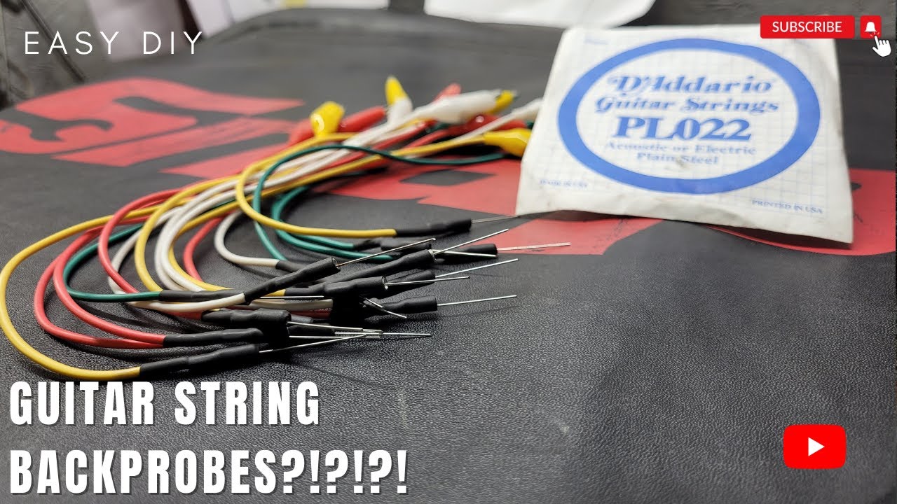 How to make the best DIY back probes in 2 minutes.