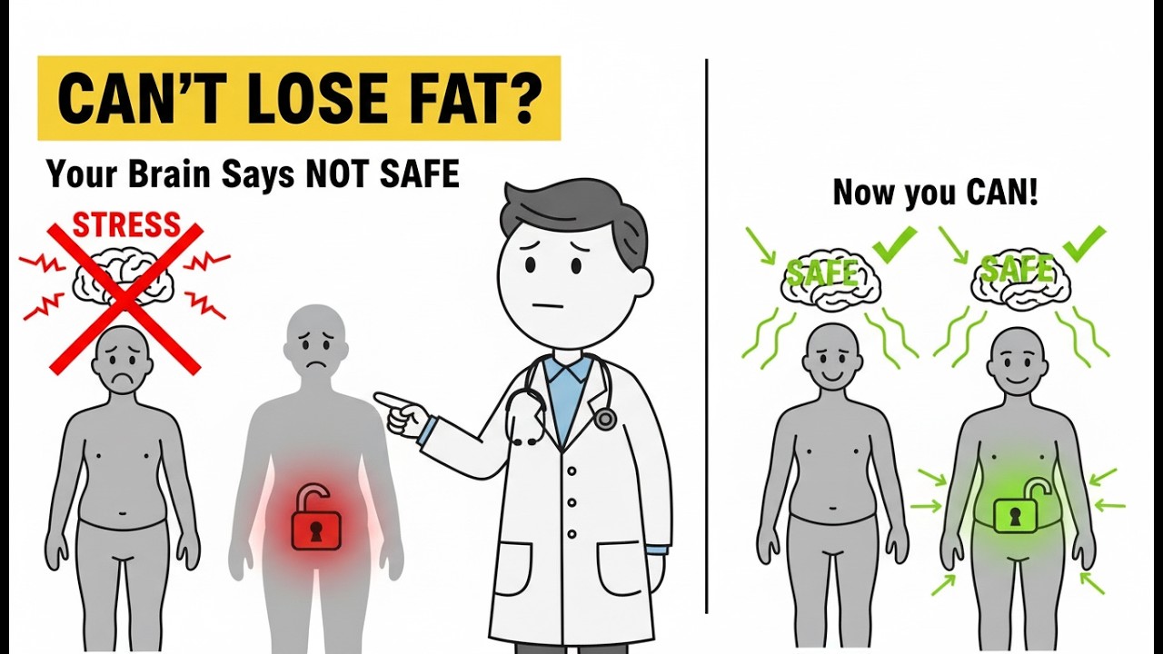 Your Body Won’t Burn Fat Until It Feels Safe (The Missing Piece of Weight Loss)