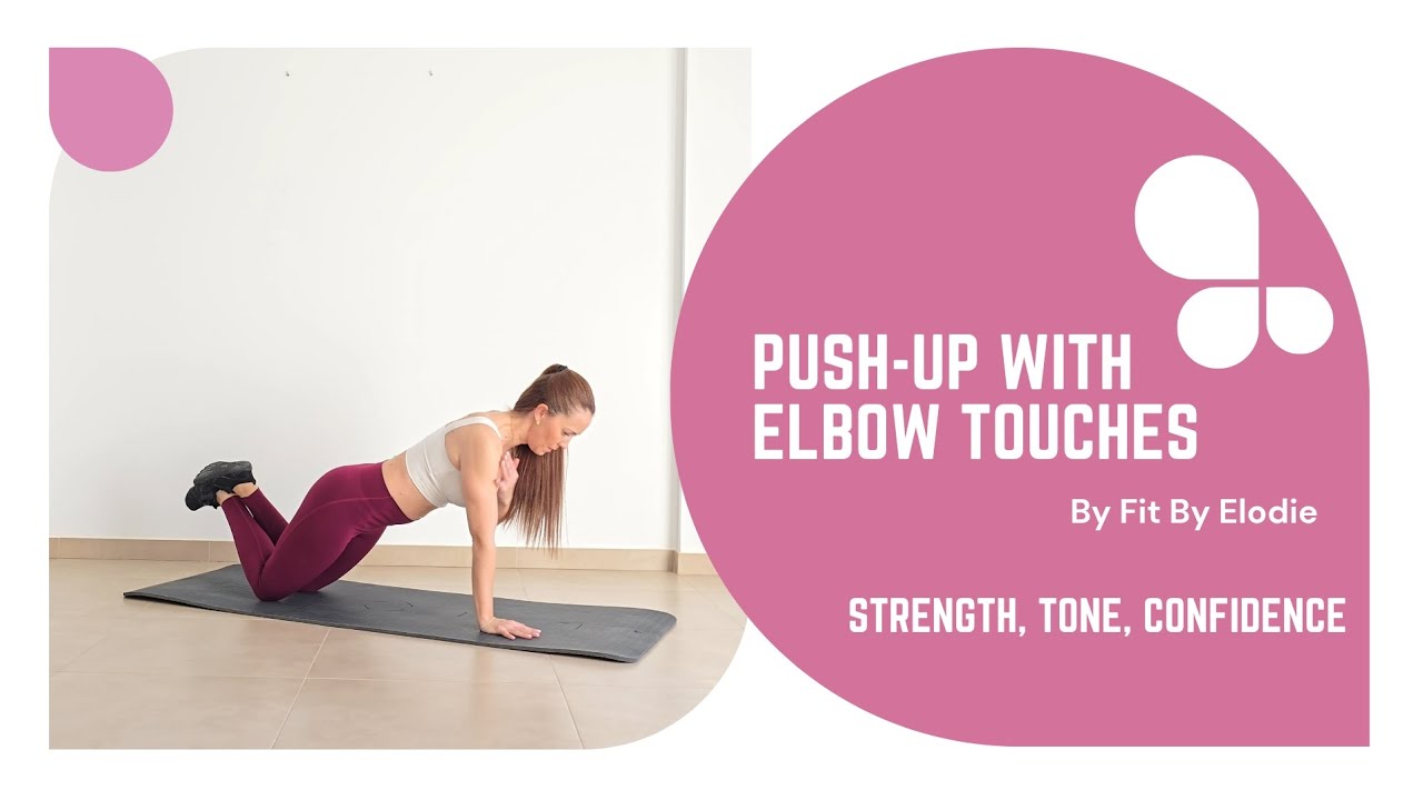Push-Ups with Shoulder Taps | Full Body Strength & Stability Exercise