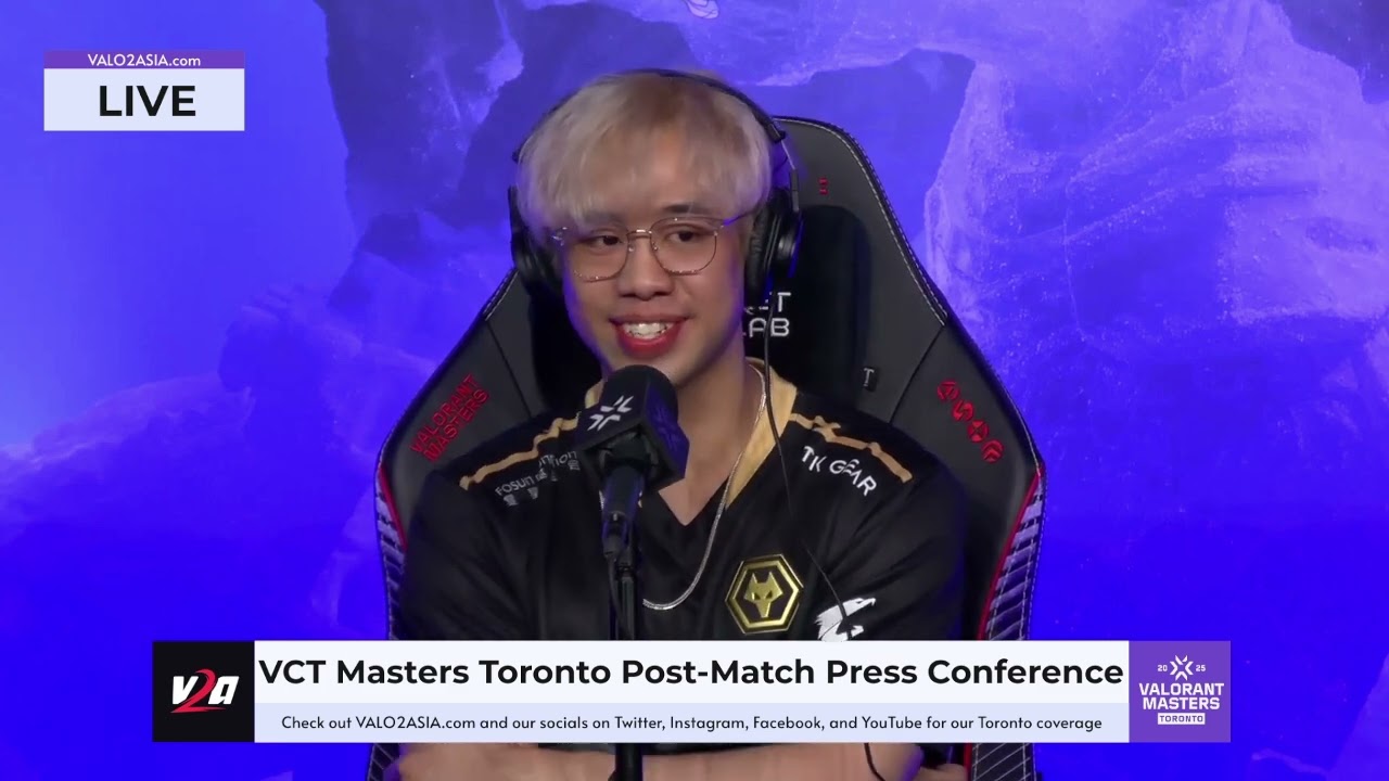 Wolves Esports (WOL vs. BLG) VCT Masters Toronto Post-Match Press Conference