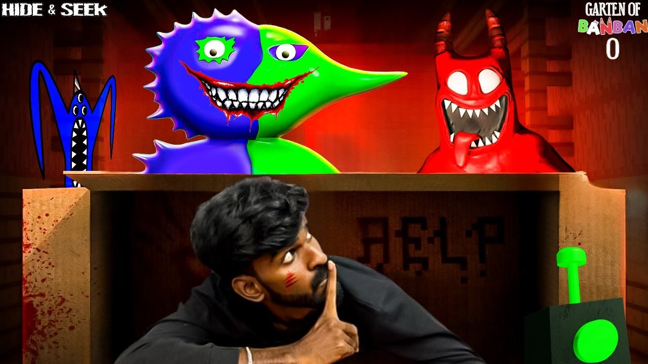 HARDEST GAME of HIDE & SEEK😬😱 in GARTEN OF BANBAN 0 ( Part-2 ) Tamil | Horror Game | Pravino Gaming