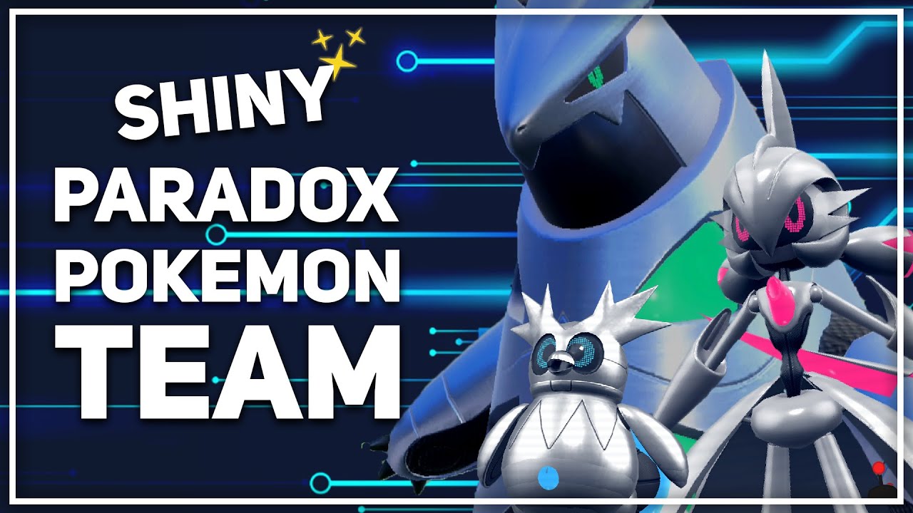SHINY PARADOX POKEMON TEAM [ZUKUNFT] 🕹️ Pokémon Karmesin & Purpur Themen Team
