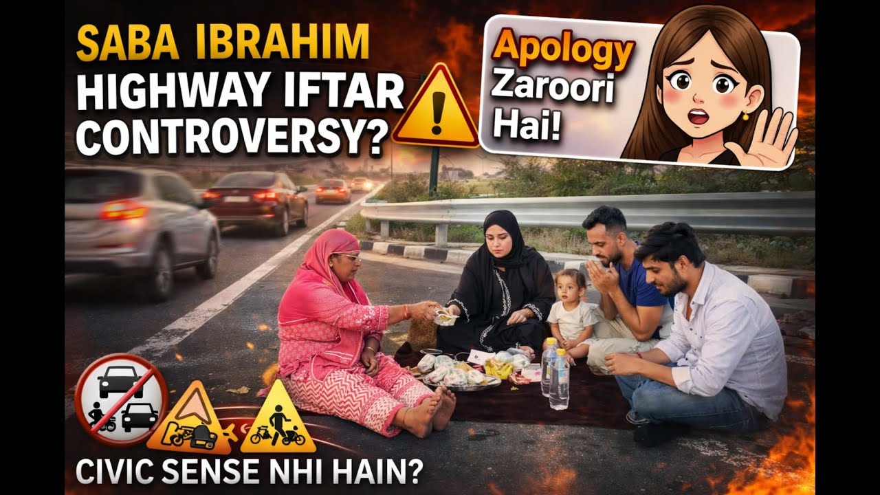 Saba Ibrahim TROLLED for zero CIVIC SENSE? Problematic youtuber?
