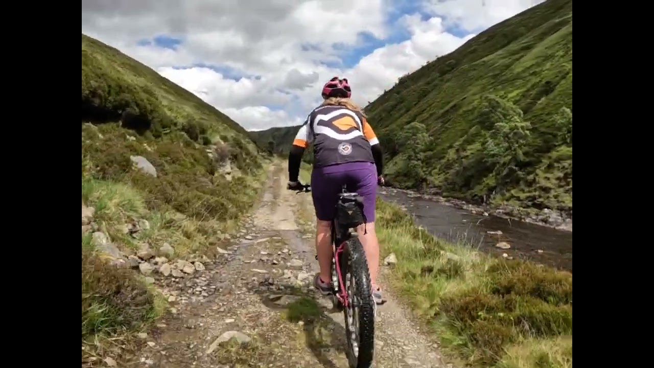 Cycling from Blair Atholl   Glen Tilt   Falls of Tarf