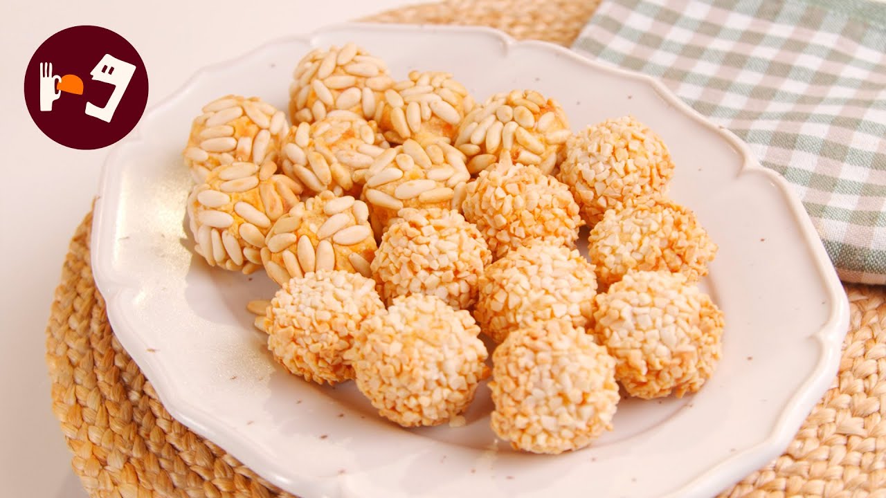 Cómo hacer PANELLETS o EMPIÑONADOS: una receta tradicional en FREIDORA de AIRE