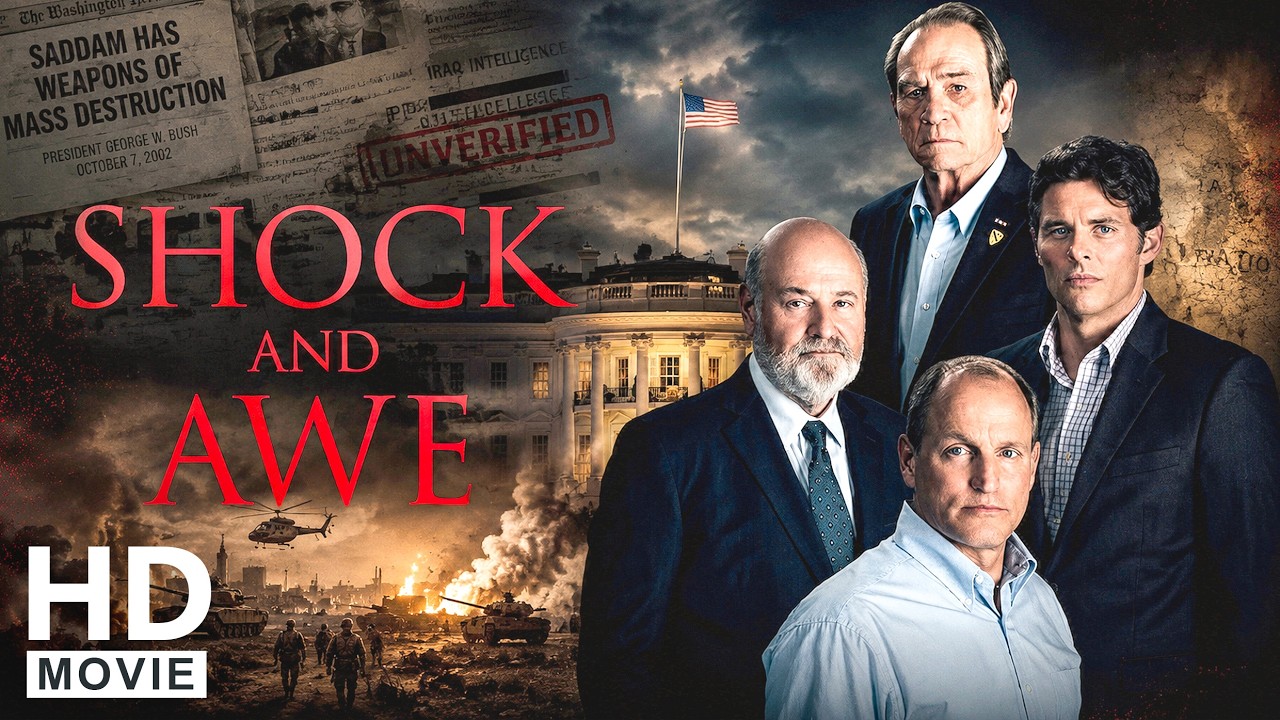 New Movie! Shock & Awe | Hollywood Movie Hindi Dubbed | English Political Drama Movie In Hindi