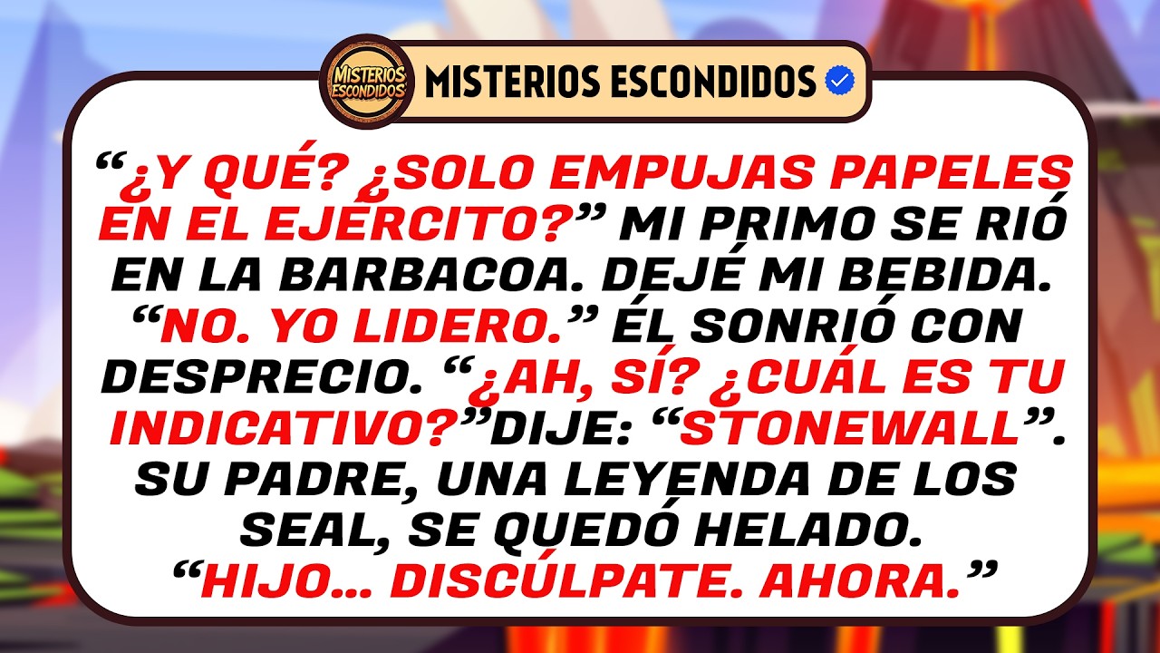 Mi Primo Se Burló De Mí En La Barbacoa, Pero Yo Guardaba Un Secreto: Stonewall.