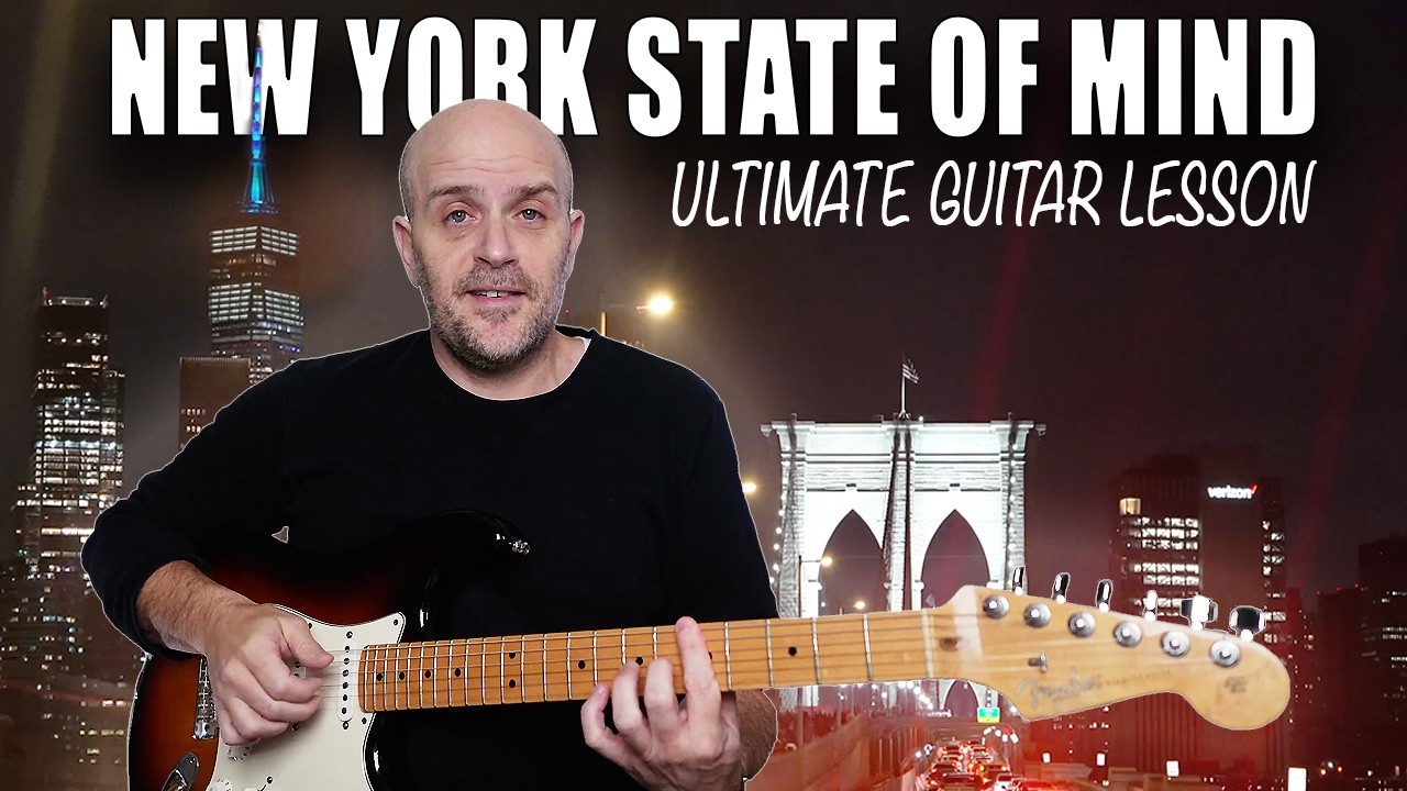 Learn To Play New York State of Mind On the Guitar -Ultimate Piano Songs for Guitar