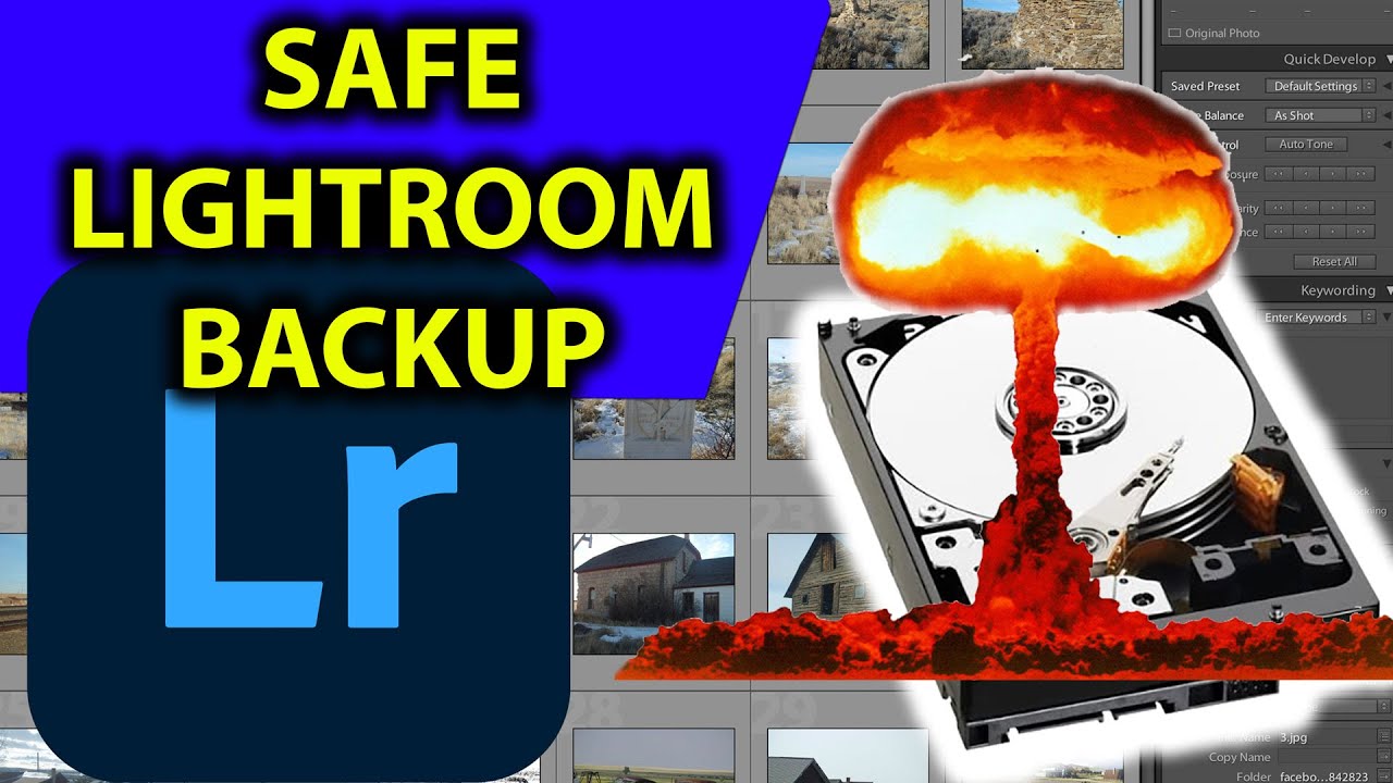 How to PROPERLY Backup a Lightroom Catalog (4K UHD)