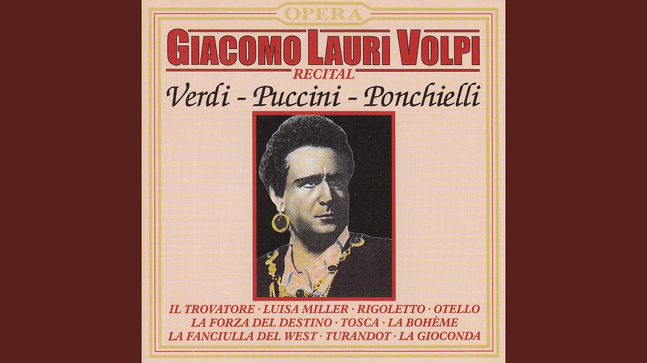 E lucevan le stelle, "Tosca"