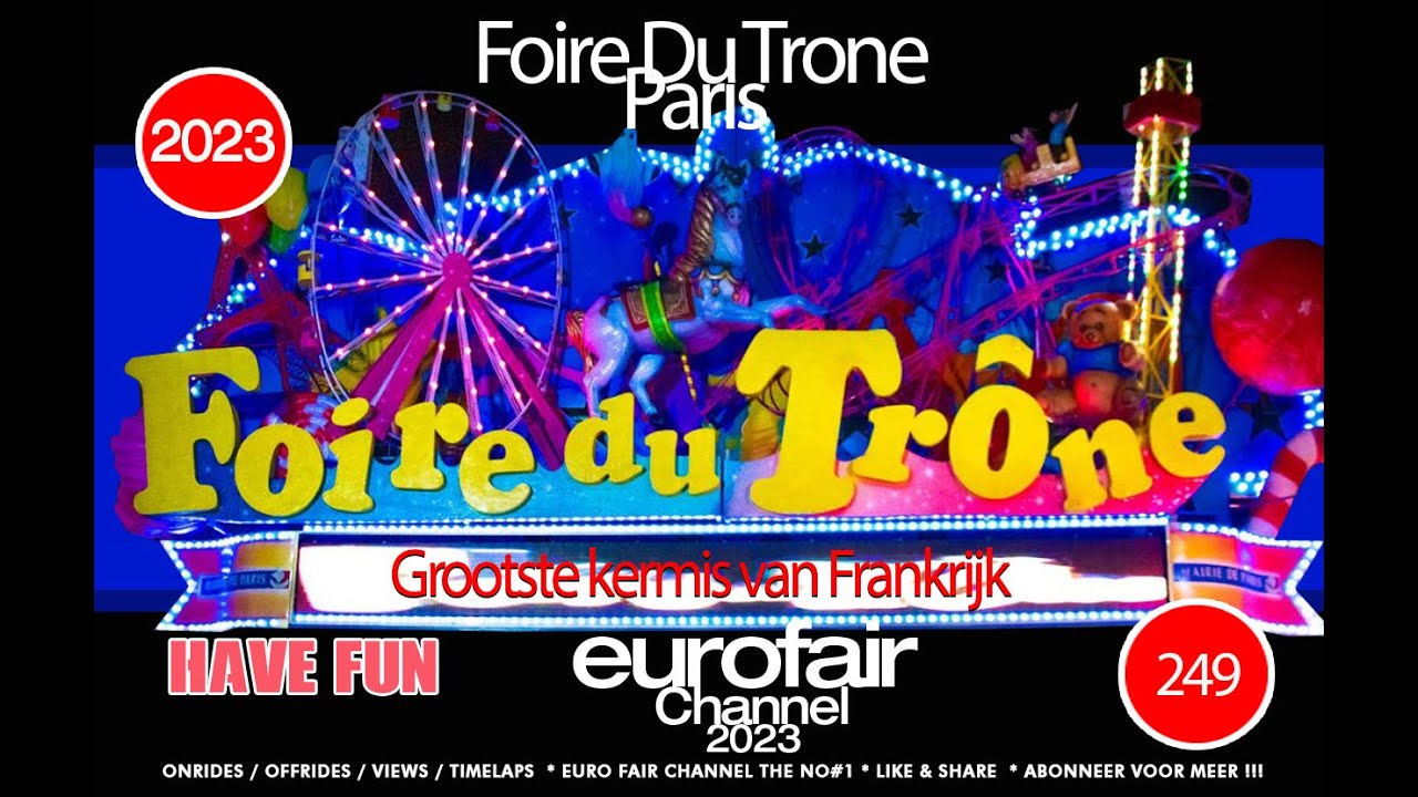 Foire du Trône Paris 2023