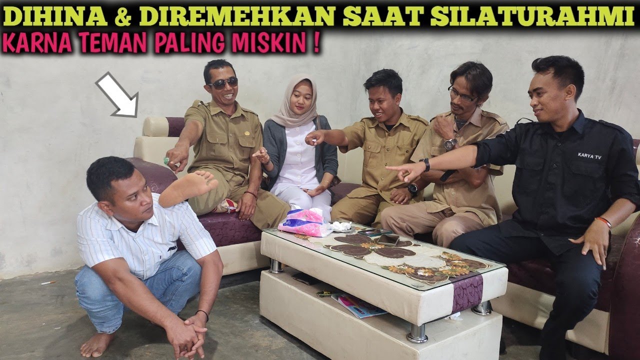 DIHINA & DIPERLAKUKAN TIDAK BAIK SAAT SILATURAHMI TEMPAT KAWAN LAMA, AKHIRNYA BIKIN SEMUANYA MALU !!