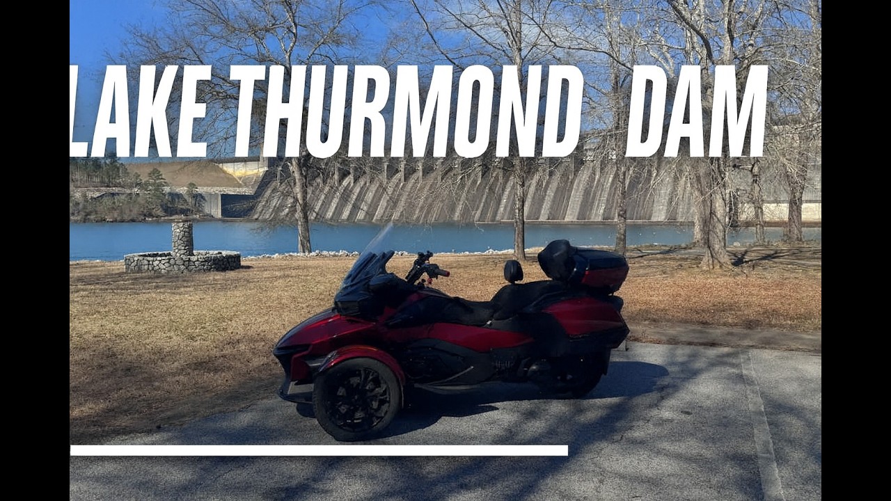 Can-Am Spyder Ride | Plum Branch SC To Lake Thurmond Dam