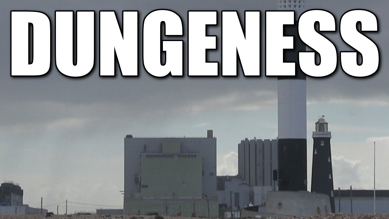 Dungeness in Kent - English sea fishing marks, South East Coast, England, Britain, UK