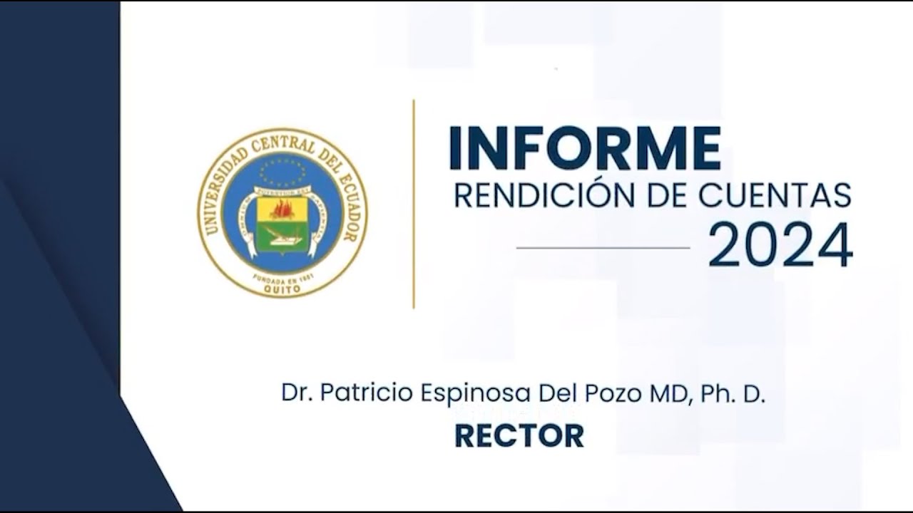 Rendición de cuentas UCE 2024