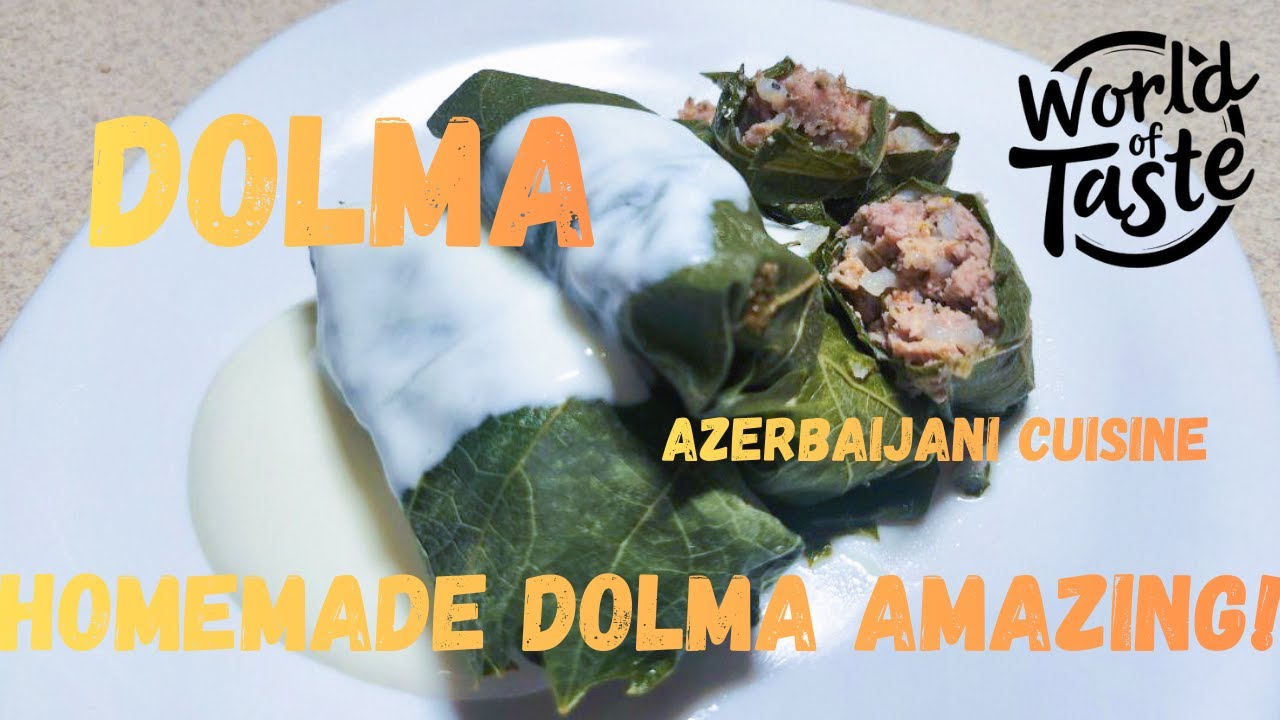 DOLMA - You'll fall in love with this recipe from the first bite! 😍 Azerbaijani cuisine