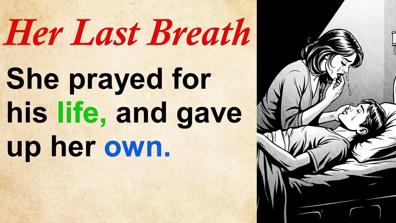A Mother’s Last Prayer ⭐ Emotional English Story | Learn English Through Story | Level B2