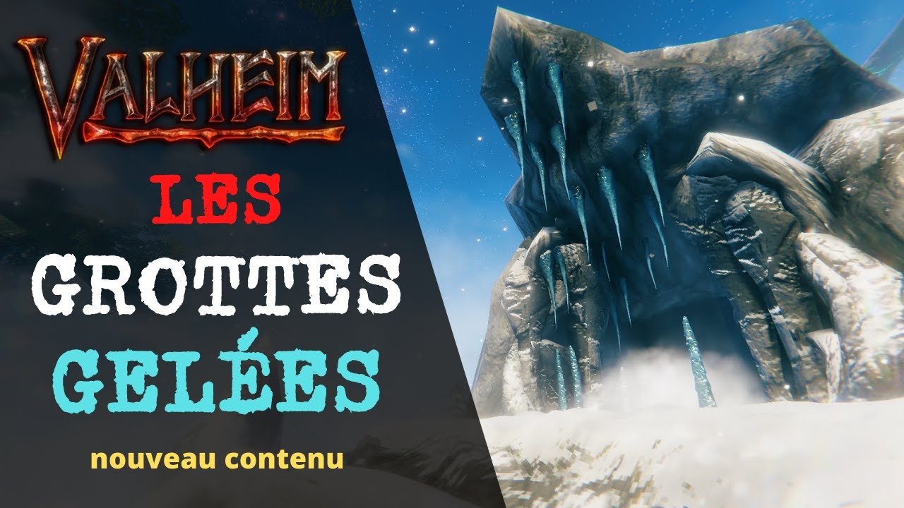 [VALHEIM] Nouveautés MAJ & Contenu - Exploration Des Grottes Gelées