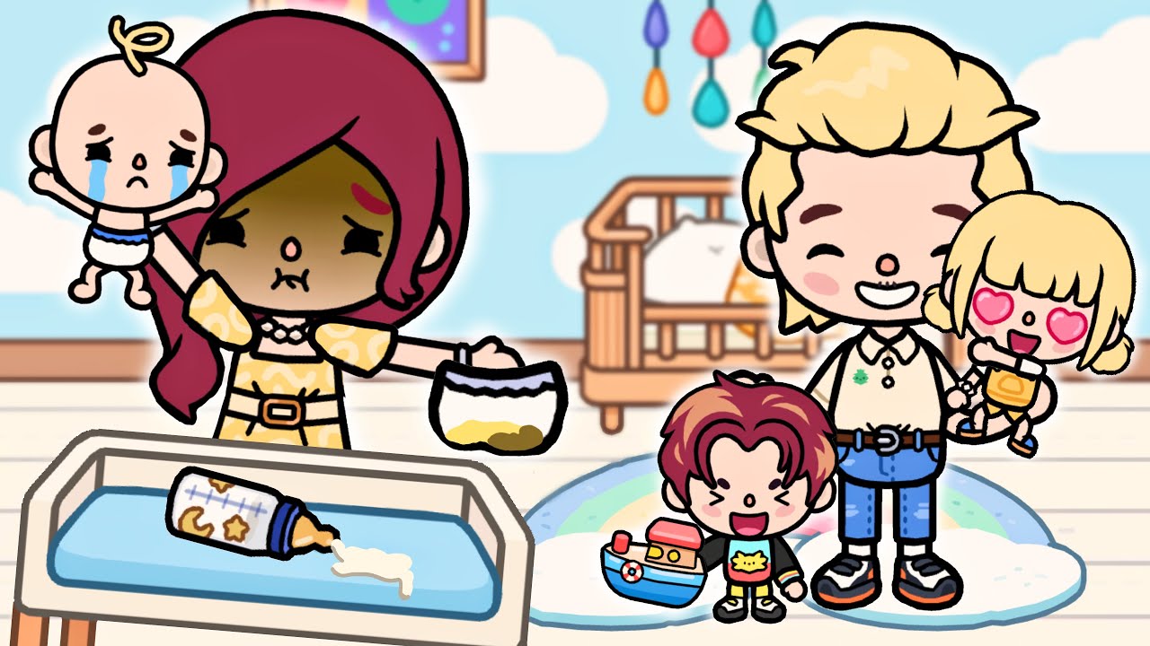 My Husband is A BETTER MOM than me?! 😱🍼| Toca Life Story | Toca Boca World