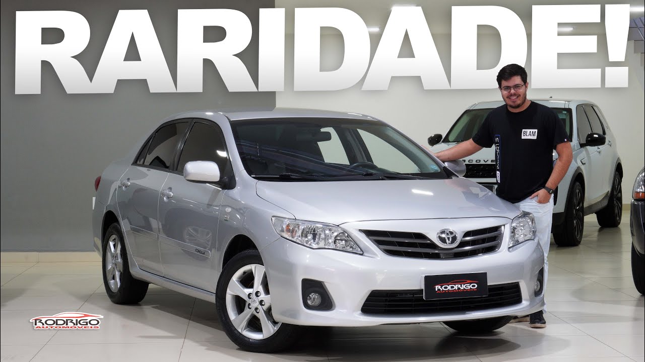 Raro COROLLA 2012 totalmente preservado à venda! Sedan BARATO da TOYOTA pra levar de OLHOS FECHADOS