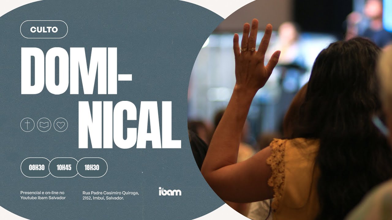 Culto Dominical 18h30 - IBAM - 08/02/2026 #IbamEmCasa #CultoOnline
