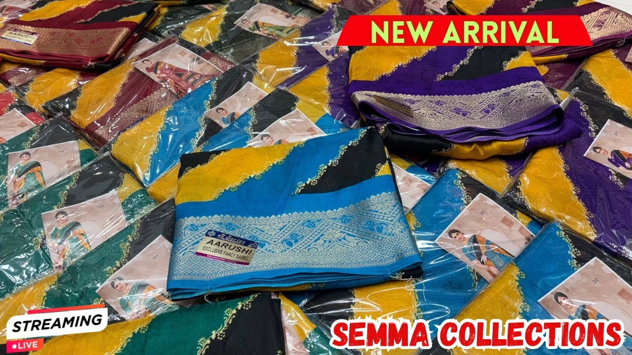 New collection ❤️‍🔥 for women’s day set Sarees available #offer #elampillaisarees #jayantex
