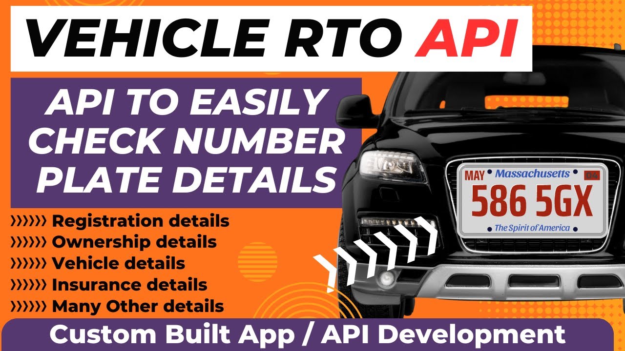 Vehicle RTO API | All Vehicle details & Insurance Information API | Vehicle Details API | Rappid