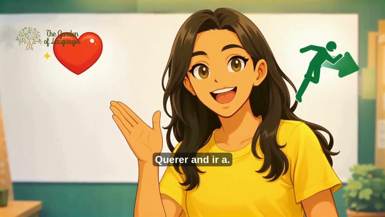 Learn Spanish: QUERER & IR A Explained Simply