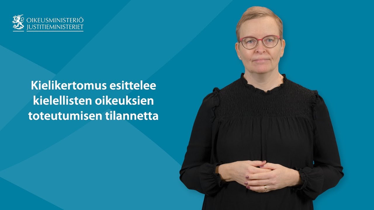 Tiedote: Hallituksen kertomus kielilainsäädännön soveltamisesta 2025