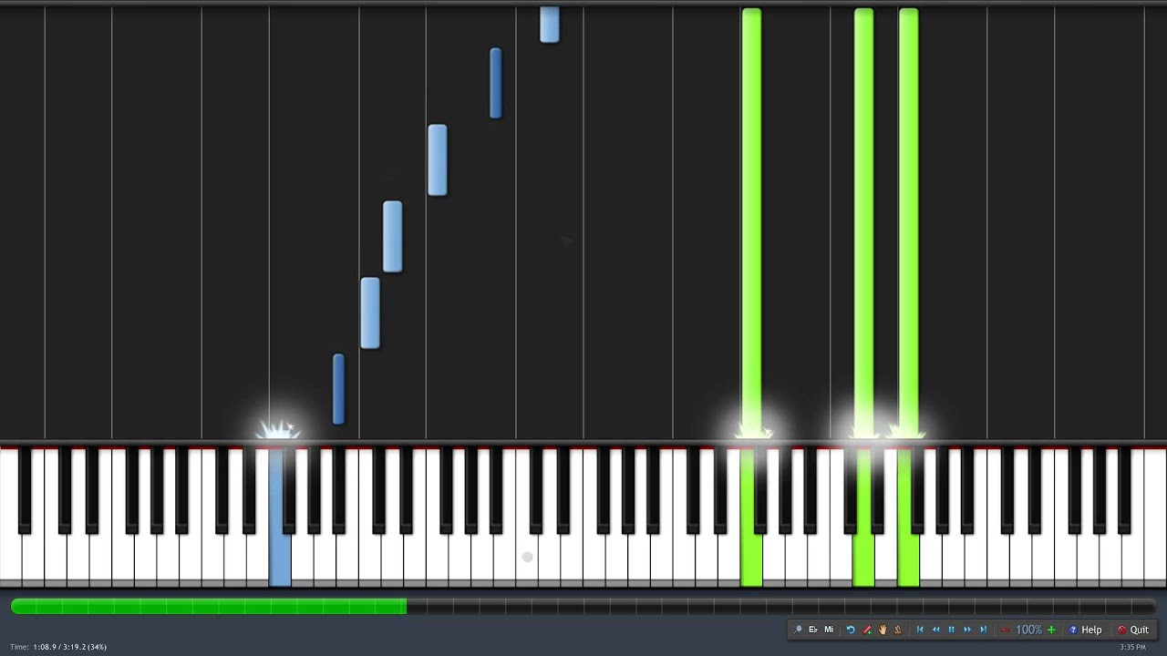Synthesia Kingdom Hearts 358/2 Days - Xion's Theme