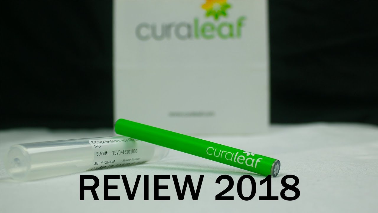 Curaleaf Blue Raspberry Lemonade Slim Vape Pen Review 2018