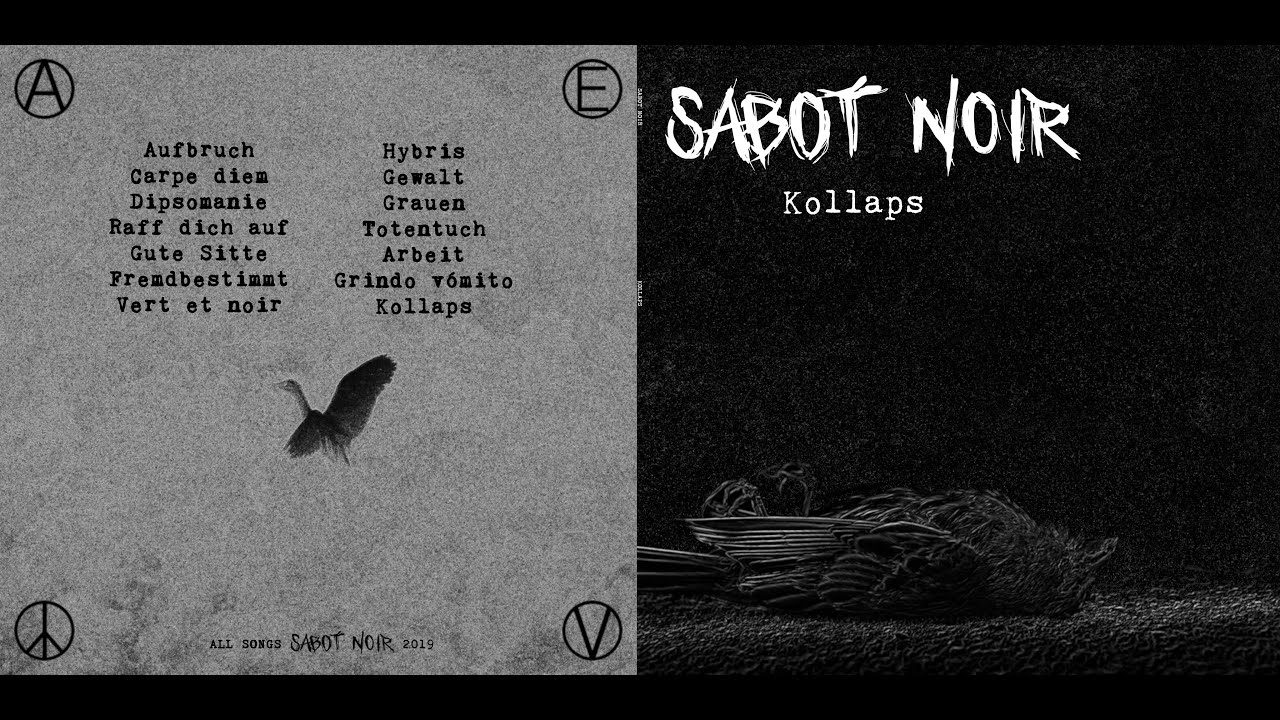 Sabot Noir „Kollaps“ Releasekonzert – Support: Bolzen - live at Freiraum Dachau
