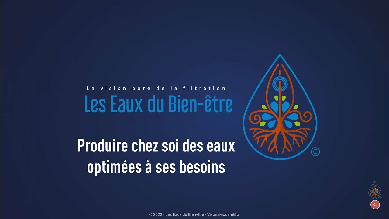 Présentation Les eaux du bien être