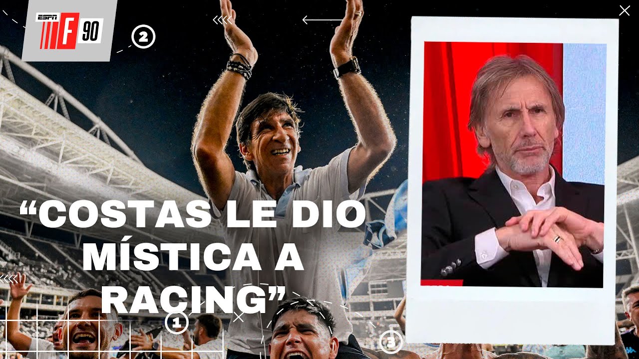 EL TIGRE GARECA ANALIZ&Oacute; EL PRESENTE DEL RACING DE COSTAS | #ESPNF90