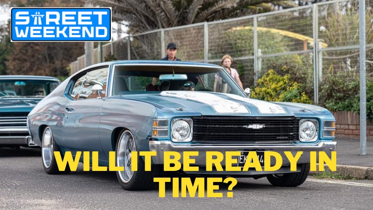 1971 Chevy Chevelle Street Weekend (drag and drive) prep and tour of underside of the car