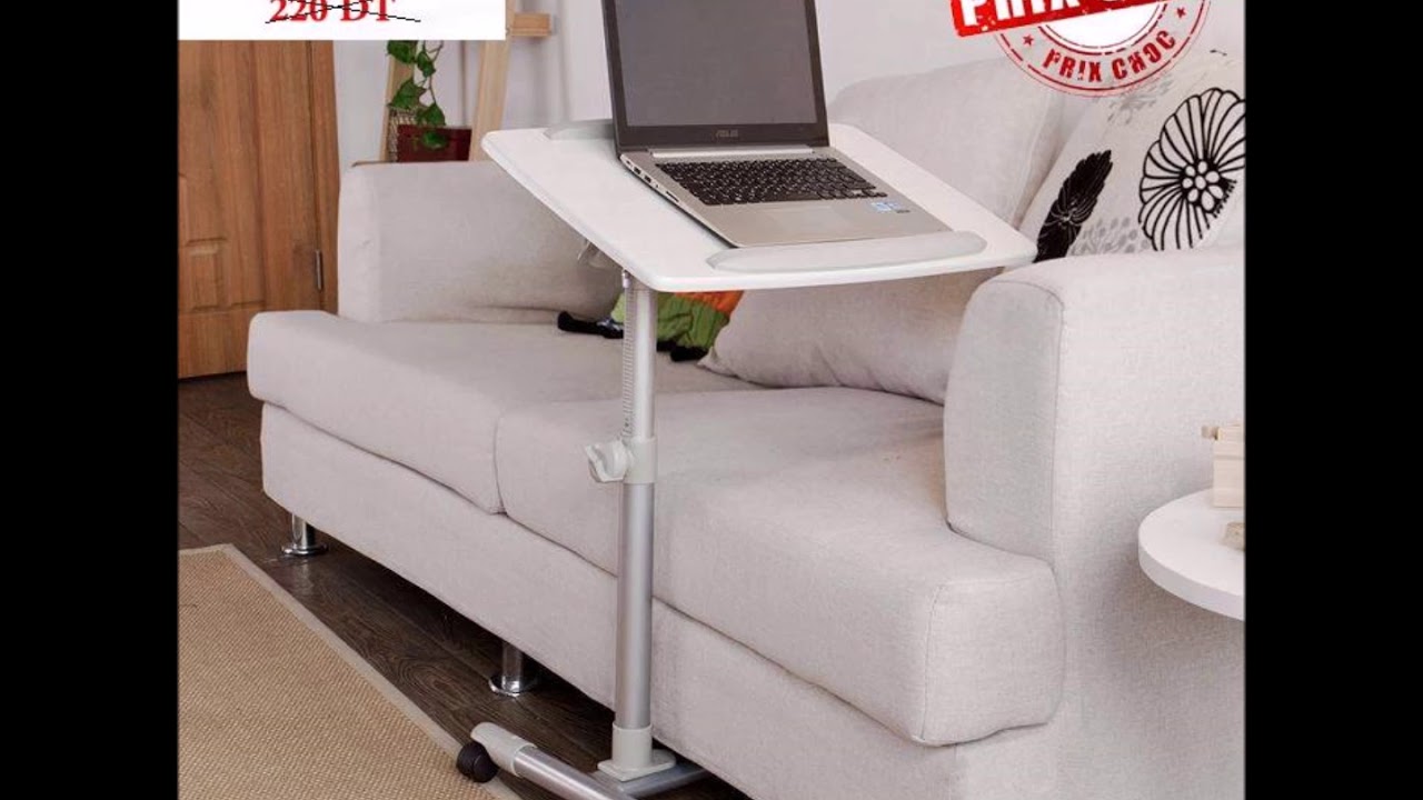 Table de lit pour ordinateur