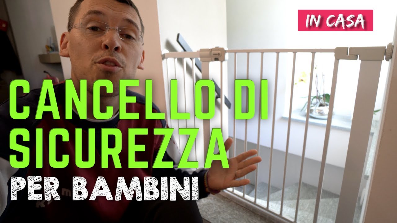 CANCELLO DI SICUREZZA PER BAMBINI senza bucare il muro SAFETY 1st